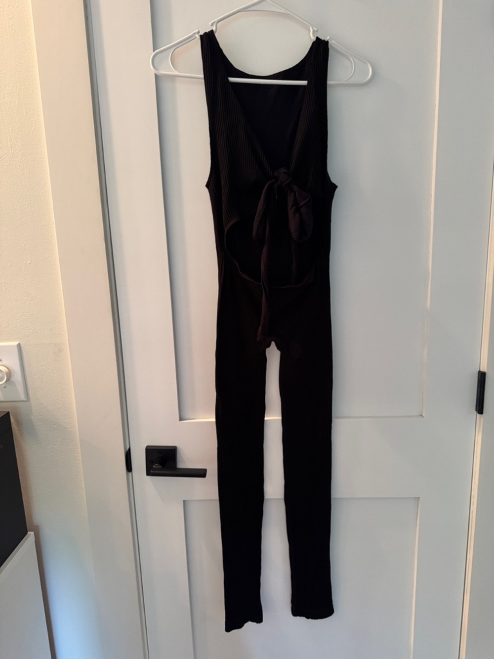 FP Movement Black Ribbed Jumpsuit - Picture 2 of 5